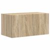 vidaXL TV Wandkast Set Wandgemonteerd 4 pcs Sonoma Eiken Bewerkt hout