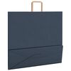 vidaXL Papieren zakken 50 st met hengsels 54x15x49 cm blauw