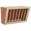 vidaXL Hooiruif voor konijnen 37x18,5x23 cm massief vurenhout