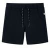 vidaXL Kindershorts met trekkoord 128 marineblauw