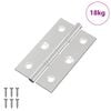 vidaXL Scharnier Effen 899 st zilver 58 x 35 x 1 mm Staal