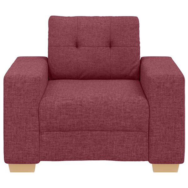 vidaXL Fauteuil Wijnrood 100x78x80 cm Stof