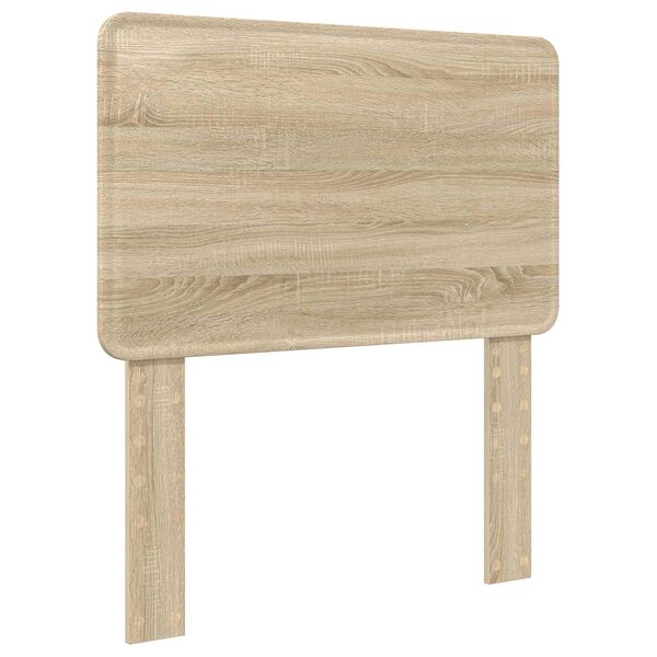 vidaXL Hoofdbord Sonoma Eiken 75 cm Bewerkt hout