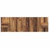 vidaXL Hoofdbord Met Kast met lade 3 pcs Oud Hout Bewerkt hout