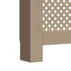 vidaXL Radiatorombouw 112x19x81,5 cm MDF