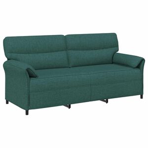 vidaXL Bank 100% polyester metalen frame MDF, Multiplex