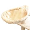 vidaXL Kattenkrabpaal met sisal krabpalen 150 cm beige