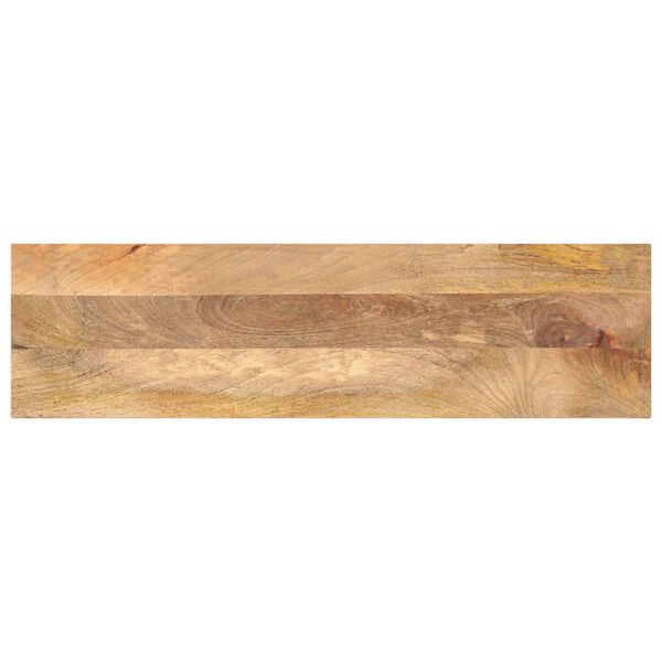 vidaXL Tafelblad rechthoekig 100x40x3,8 cm massief mangohout