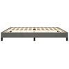 vidaXL Bedframe zonder matras 200x200 cm fluweel donkergrijs