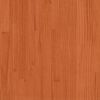 vidaXL Bedlades 2 st 90x55x17 massief grenenhout wasbruin