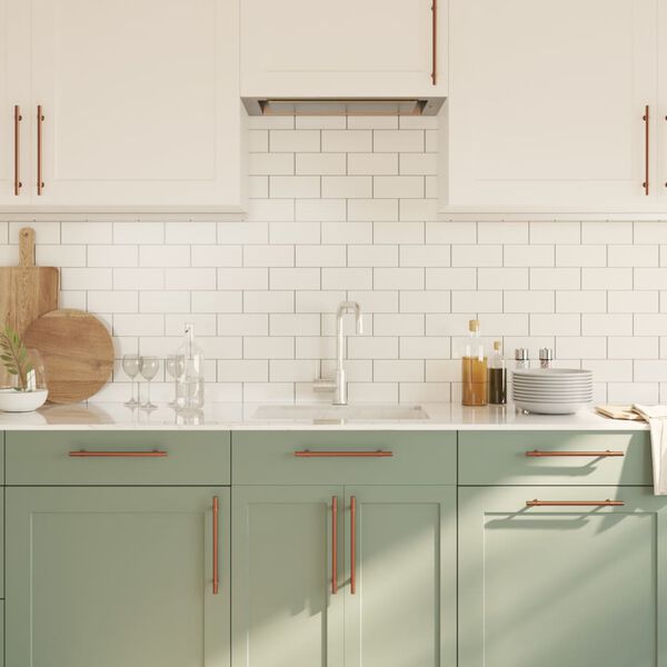 vidaXL Handvatten 20 st 192 mm roestvrij staal bronskleurig