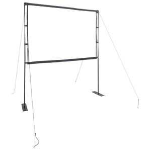 vidaXL Projectiescherm met standaards 84 inch 4:3