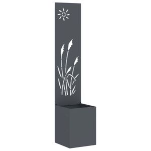 vidaXL Tuin Privacy Screen Fretwerk Antraciet 32 x 32 x 150 cm