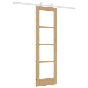 vidaXL Schuifdeur ORKDAL Naturel 61 x 198,5 cm
