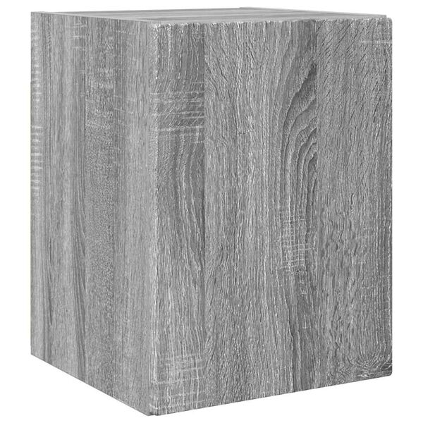 vidaXL TV Wandkast Grijs Sonoma 30 x 31 x 40 cm Bewerkt hout