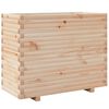 vidaXL Plantenbak 90x40x72,5 cm massief grenenhout