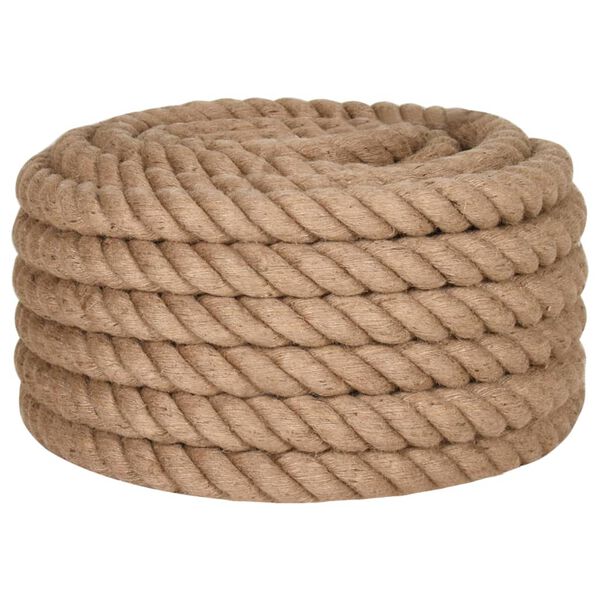 vidaXL Touw 25 m lang 40 mm dik jute