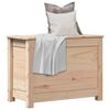 vidaXL Opbergbox 60x32x45,5 cm massief grenenhout