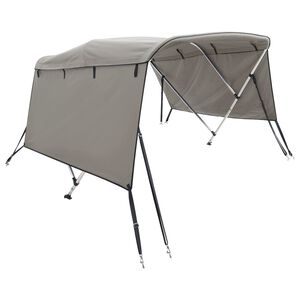 vidaXL Biminitop 3 bogen met zijwanden 183x(137-152)x137 cm