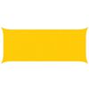 vidaXL Zonneschaduwzeil Geel 6 x 2,5 m 100% Polyester Oxford
