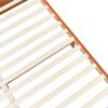 vidaXL Bedframe Wasbruin 120 x 200 cm Massief Vurenhout