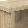 vidaXL Wandgemonteerde kapstok met plank Sonoma eiken 50 x 16 x 26 cm