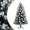vidaXL Kunstmatige Inklapbare Kerstboom 120 cm PVC en Metaal
