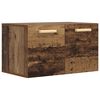 vidaXL Wandkast Oud hout 60 x 36,5 x 35 cm Bewerkt hout