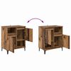vidaXL Dressoirs 3 pcs Oud Hout 60 x 35 x 70 cm Bewerkt hout