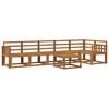 vidaXL Buiten bankenset 7 pcs Naturel Massief Acaciahout