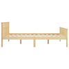 vidaXL Bedframe massief grenenhout 160x200 cm