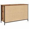 vidaXL Tv-meubelset Oud Hout 101 x 35 x 65 cm Bewerkt hout