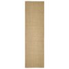 vidaXL Sisalmat voor krabpaal 100x350 cm