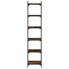 vidaXL Boekenkast 6-laags 40x30x188 cm bewerkt hout gerookt eikenkleur