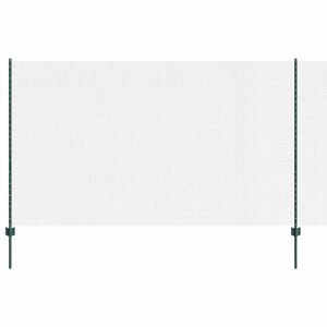 vidaXL Gelaste Draadhek met Paal 25 x 1,4 m (B x H) PVC-Coated Staal