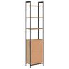 vidaXL Boekenkast Artisan Eiken 40 x 24 x 161 cm Bewerkt hout