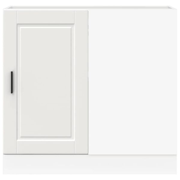 vidaXL Onderkast Porto bewerkt hout wit