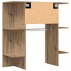 vidaXL Halmeubel 97,5x37x99 cm bewerkt hout artisanaal eikenkleurig
