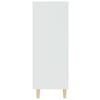 vidaXL Dressoir 69,5x32,5x90 cm bewerkt hout wit