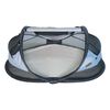 DERYAN Reisbedje pop-up Baby Luxe met klamboe blauw