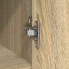 vidaXL Dressoir met lade 101x35x76 cm spaanplaat sonoma eikenkleurig
