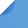 vidaXL Solar zwembadfolie drijvend rond 455 cm PE blauw