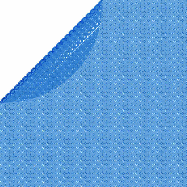 vidaXL Solar zwembadfolie drijvend rond 455 cm PE blauw