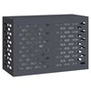 vidaXL Airconditioner hoes Antraciet 90 x 40 x 60 cm Staal