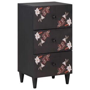 vidaXL Opslagkasten Multikleur 40 x 33,5 x 75 cm Massief Mango Hout