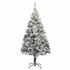 vidaXL Kunstmatig Verlichte Kerstboom met Ballenset Groen 400 cm PVC