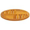 vidaXL Tafelblad rond &Oslash; 50x2 cm massief acaciahout