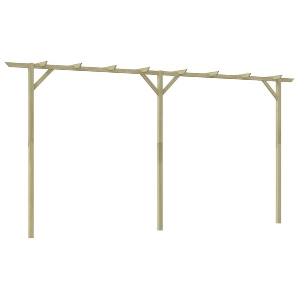 vidaXL Pergola 410x40x203 cm hout