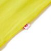Kindershirt met kapmouwen 140 felgeel