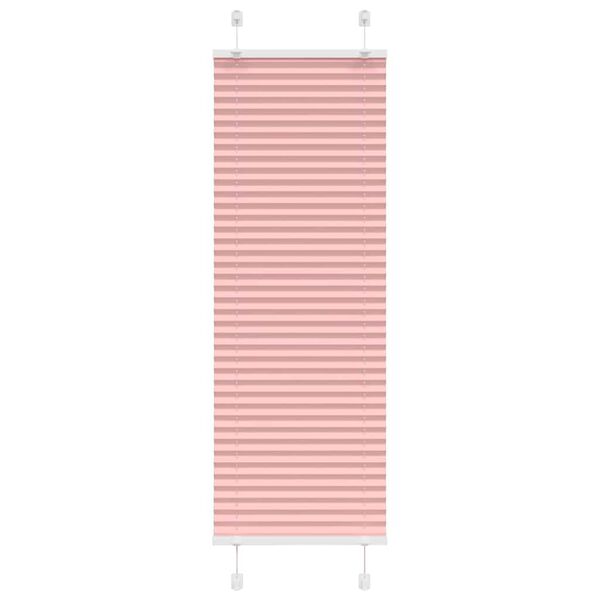 vidaXL Pliss&eacute; rolgordijn 40x100 cm stofbreedte 39,4 cm polyester roze